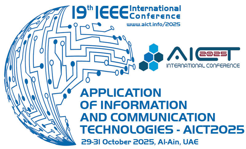 19th IEEE AICT2025 International Conference 19th IEEE AICT2025 International Conference